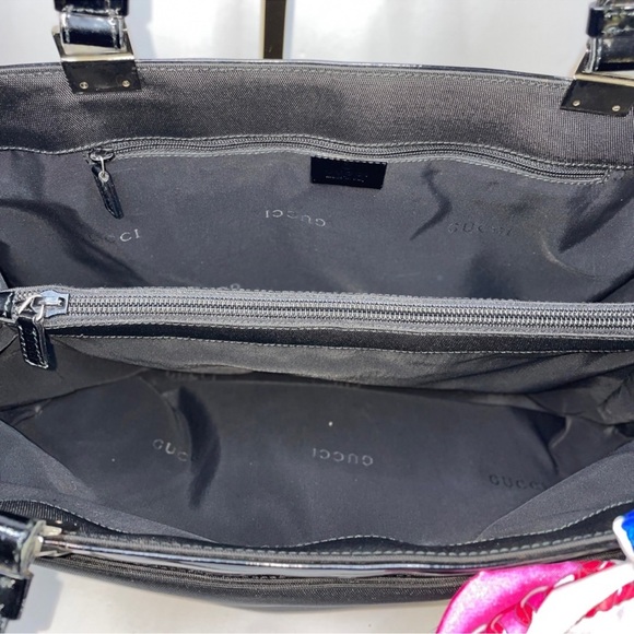 💎GUCCI Canvas Large Tall Tote - Picture 5 of 9